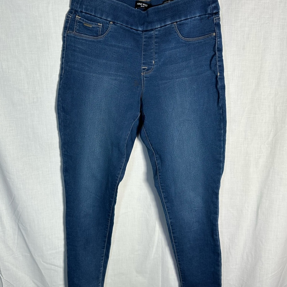 Pull On Skinny Crop Jeans by Nine West